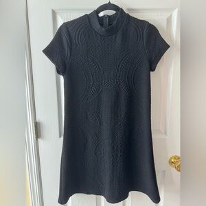 Aqua Blackshort Sleeve Rayon Blend Dress
Size: Medium